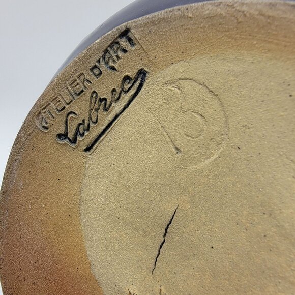 French Atelier D'Art Labrec Pottery Vase - Picture 5 of 5